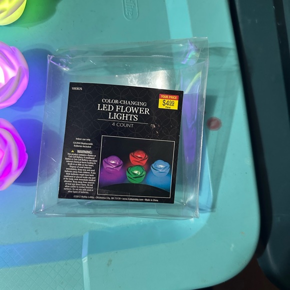 Colorful LED Rose Lights - Picture 3 of 3